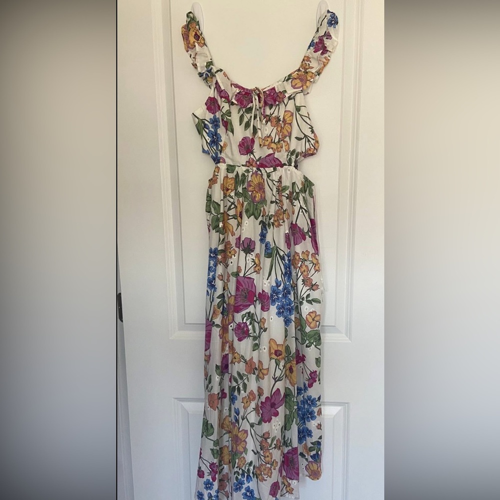 SO Multicolor Floral Dress